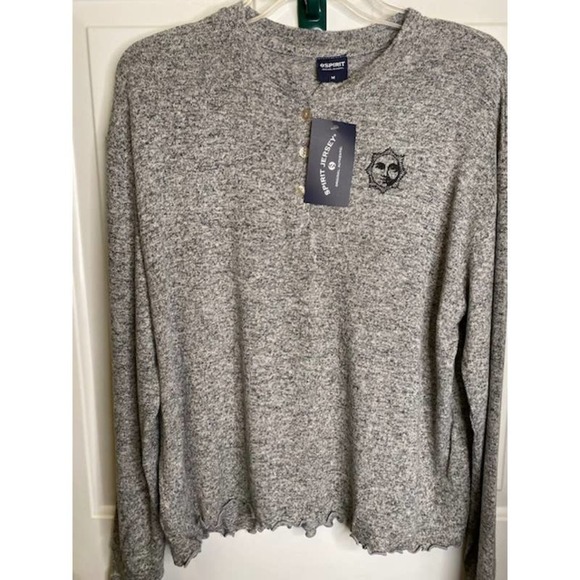 Spirit Jersey Top and Pants Gray Size Medium NWTs - Picture 2 of 9